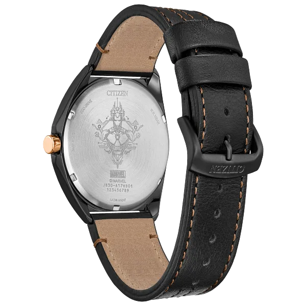 Au Maison Tony Stark '63 Black Dial Leather Strap AW2075-05W