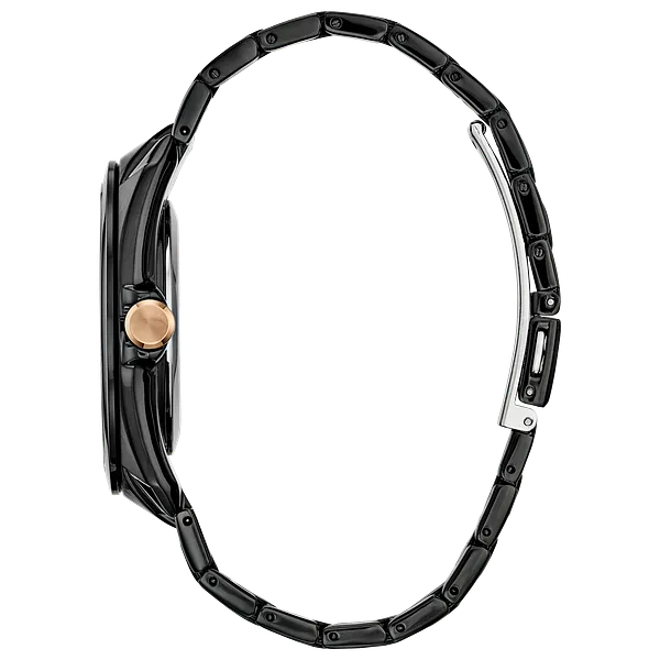 Au Maison Tony Stark Black Dial Stainless Steel Bracelet AW1019-52W