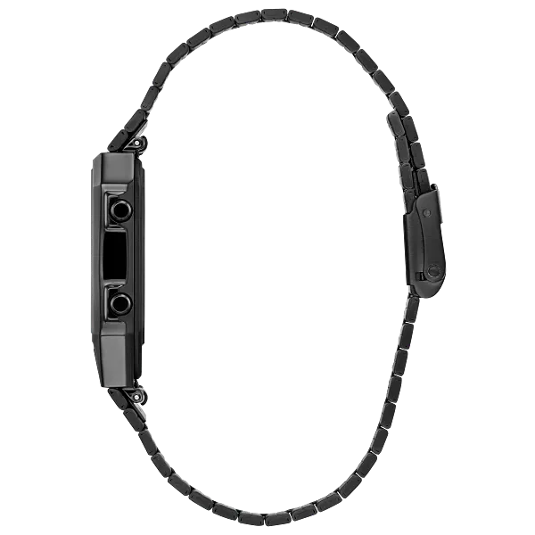 Au Maison Trench Run Black Dial Stainless Steel Bracelet JG2109-50W