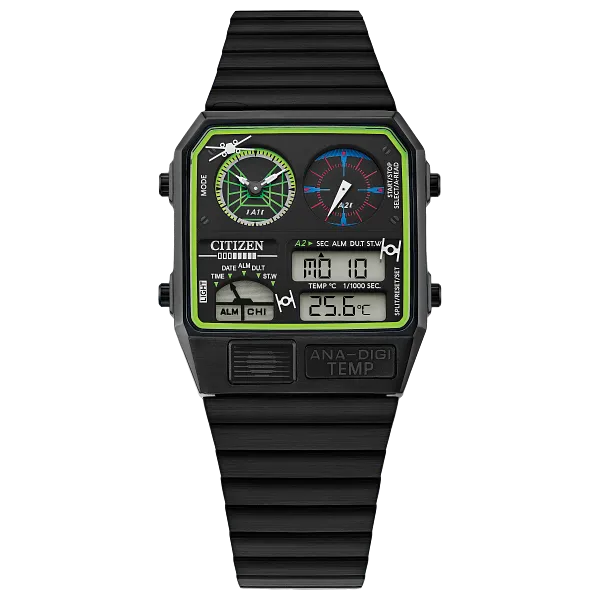 au maison Trench Run Black Dial Stainless Steel Bracelet JG2109-50W