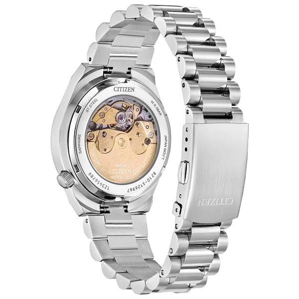 Au Maison TSUYOSA 37mm Pink Dial Stainless Steel Bracelet NJ0200-50Z