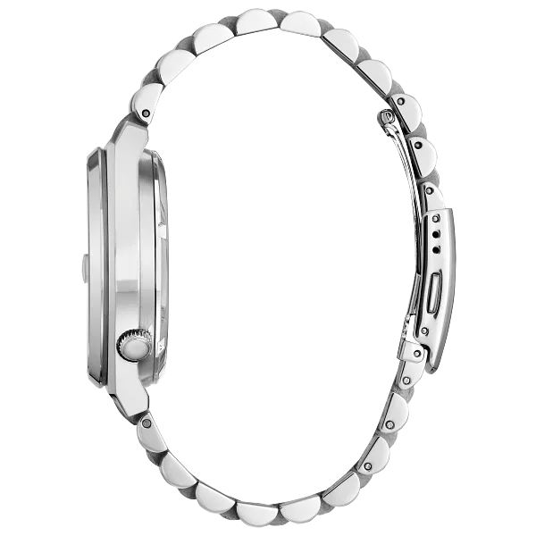 Au Maison TSUYOSA Burgundy Dial Stainless Steel Bracelet NJ0150-56W