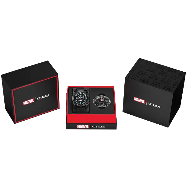 Au Maison Venom "Lethal Protector" Black Dial Polyurethane Strap AW2065-41W