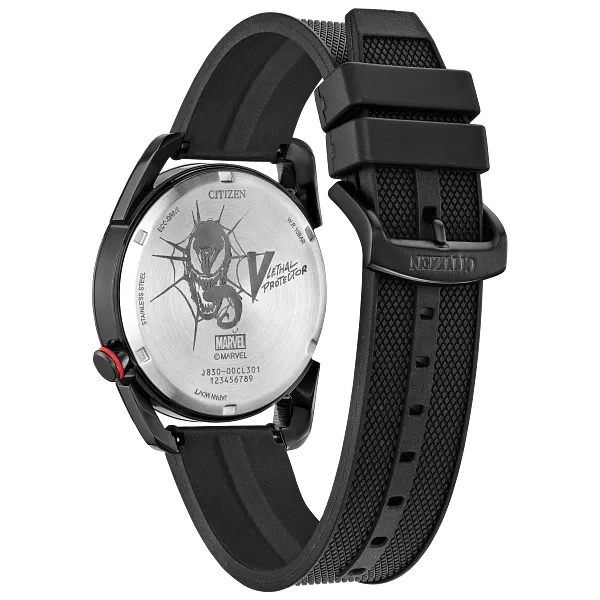 Au Maison Venom "Lethal Protector" Black Dial Polyurethane Strap AW2065-41W