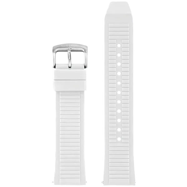 au maison White Silicone Strap (22mm) Dial 59-A5MFJ-02