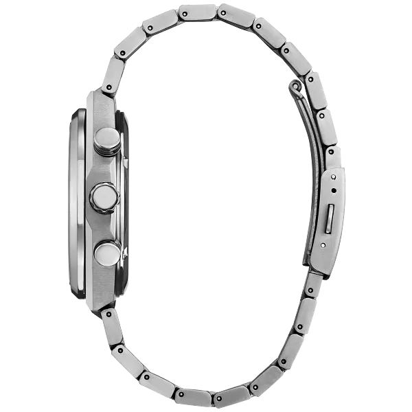 Au Maison Zenshin Chrono Silver-Tone Dial Super Titanium Bracelet CA4610-85A