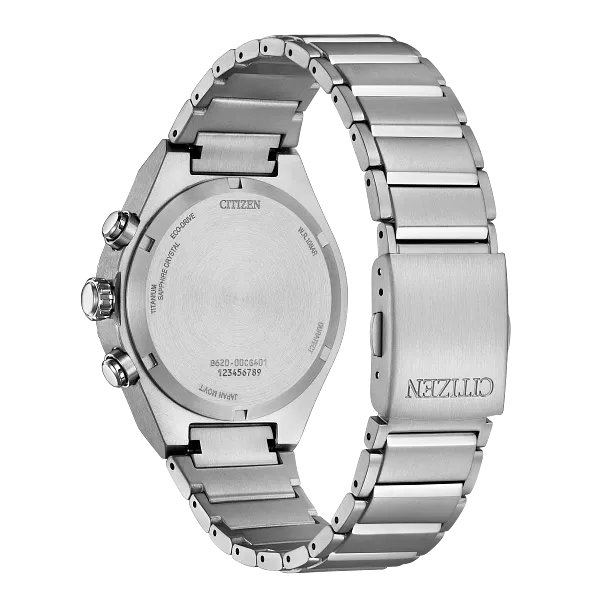 Au Maison Zenshin Senkei White Dial Super Titanium Bracelet CA4690-51A