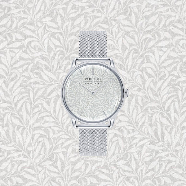 August Berg Morris & Co. Silver Willow Boughs Watch