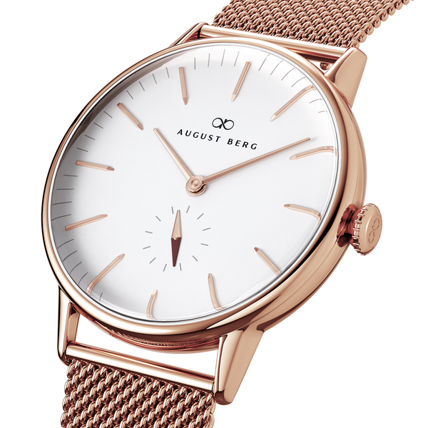 August Berg Simply Rose Gold Mesh | August Berg