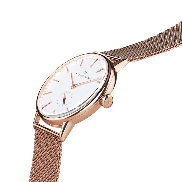 August Berg Simply Rose Gold Mesh | August Berg