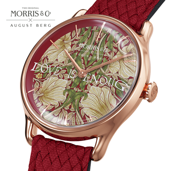 August Berg Morris & Co. Crimson Rose Gold Pimpernel Watch