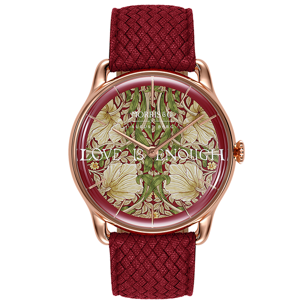 August Berg Morris & Co. Crimson Rose Gold Pimpernel Watch