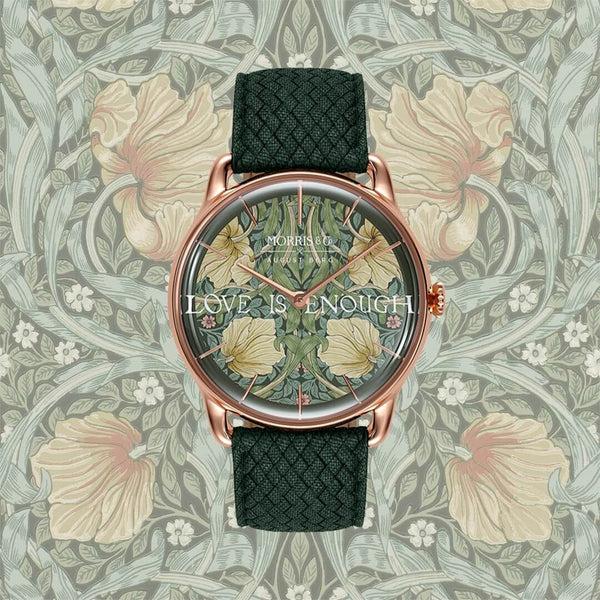 August Berg Morris & Co. Fennel Rose Gold Pimpernel Watch - August Berg