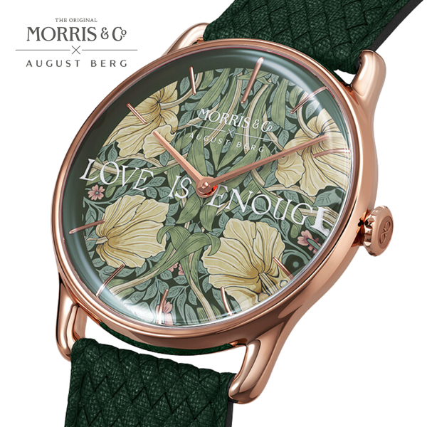 August Berg Morris & Co. Fennel Rose Gold Pimpernel Watch - August Berg