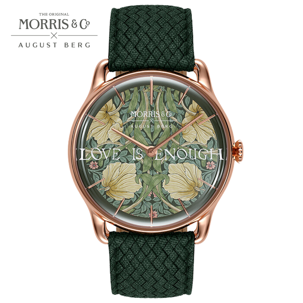 august berg Morris & Co. Fennel Rose Gold Pimpernel Watch - August Berg