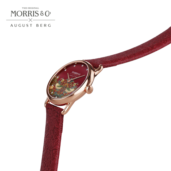 August Berg Petite Strawberry Thief Crimson | August Berg