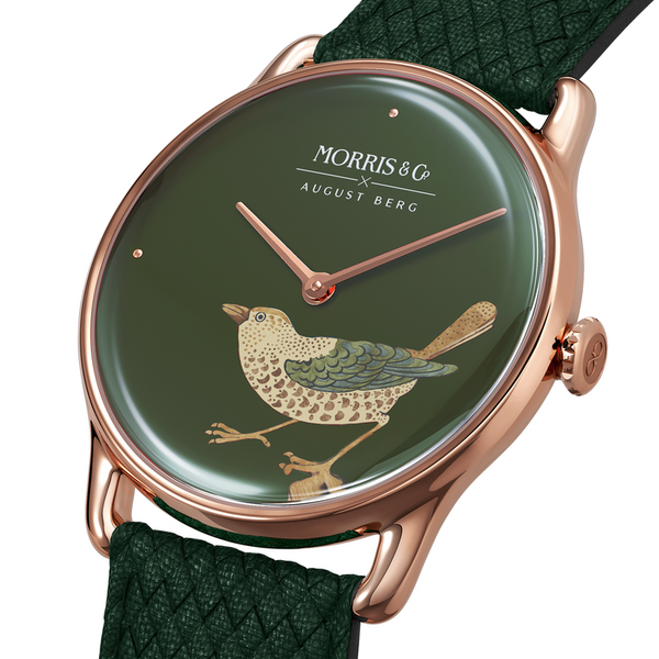 August Berg Strawberry Thief Bird Fennel | August Berg