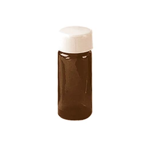 aura cacia Amber Oil Bottle with Cap (6 count) 2 dram