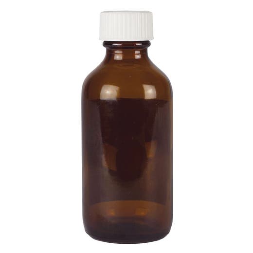 Aura Cacia Aura Cacia 2 Fl. Oz. Amber Bottle With Writable Label 2 Fl. Oz