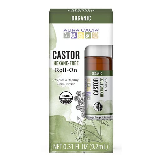 aura cacia Aura Cacia Castor Roll-On 0.31 Fl. Oz