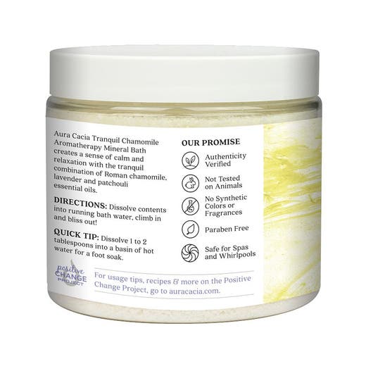 Aura Cacia Aura Cacia Chamomile Mineral Bath 16 Oz