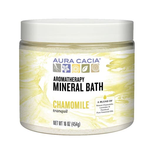 aura cacia Aura Cacia Chamomile Mineral Bath 16 oz