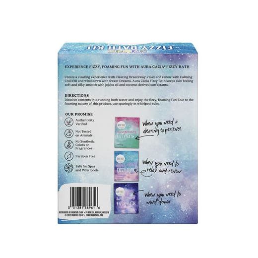Aura Cacia Aura Cacia Fizzy Bath Kit