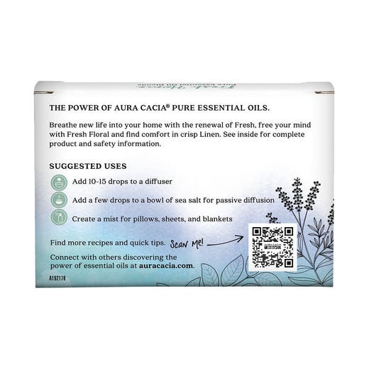 Aura Cacia Aura Cacia Fresh Home Essential Oil Kit