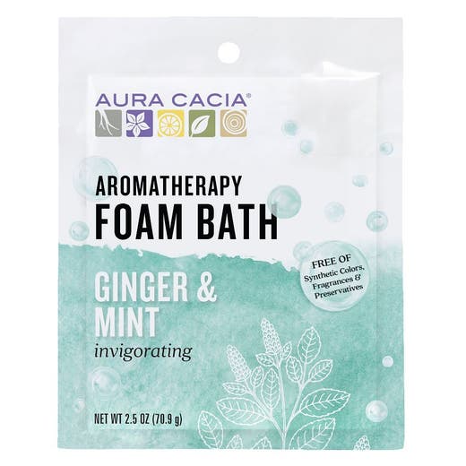 aura cacia Aura Cacia Ginger & Mint Foam Bath 2.5 oz