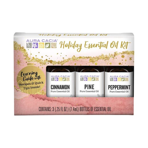 aura cacia Aura Cacia Holiday Essential Oil Kit