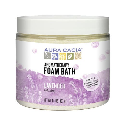 aura cacia Aura Cacia Lavender Foam Bath 14 oz