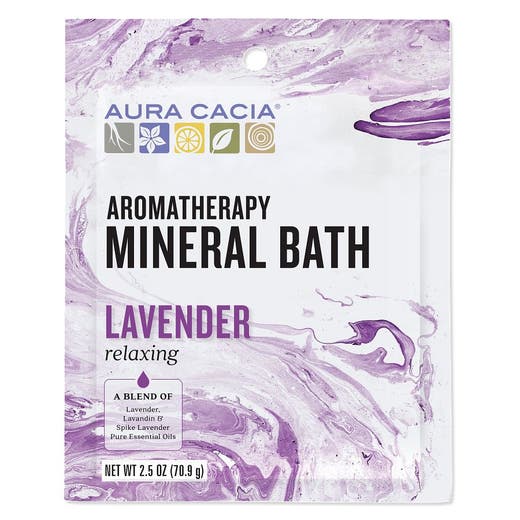 aura cacia Aura Cacia Lavender Mineral Bath 2.5 oz