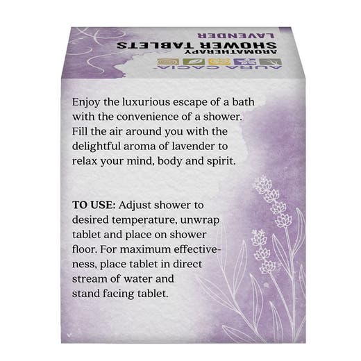 Aura Cacia Aura Cacia Lavender Shower Tablets 3 Oz