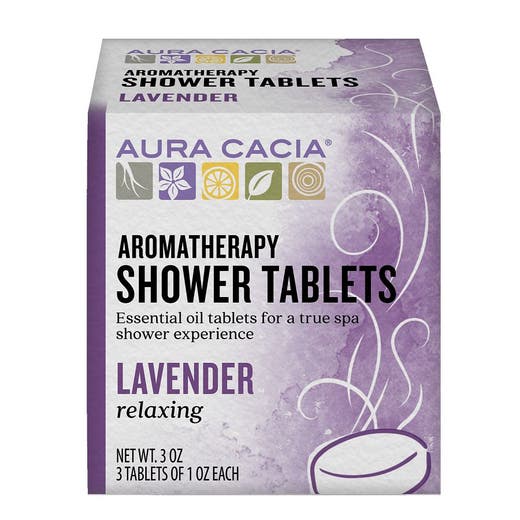 aura cacia Aura Cacia Lavender Shower Tablets 3 oz