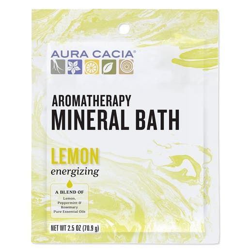 aura cacia Aura Cacia Lemon Mineral Bath 2.5 oz
