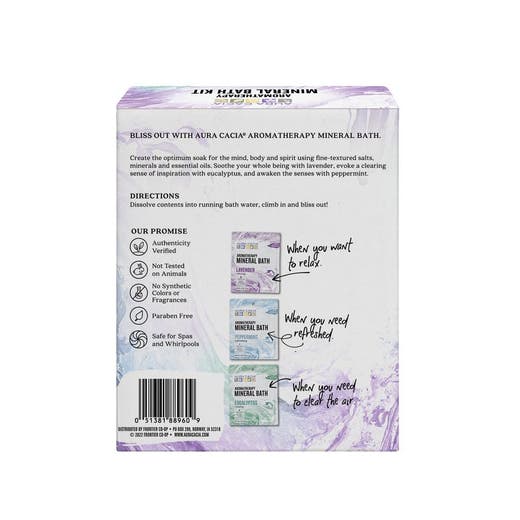 Aura Cacia Aura Cacia Mineral Bath Kit