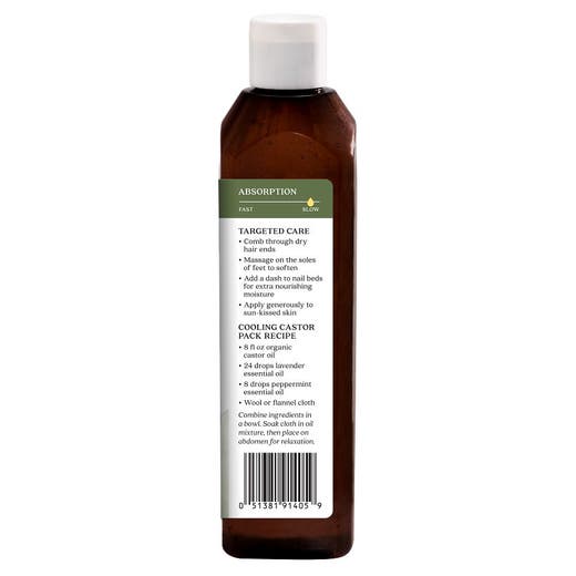 Aura Cacia Aura Cacia Organic Castor Oil 16 Fl. Oz