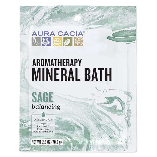 aura cacia Aura Cacia Sage Mineral Bath 2.5 oz