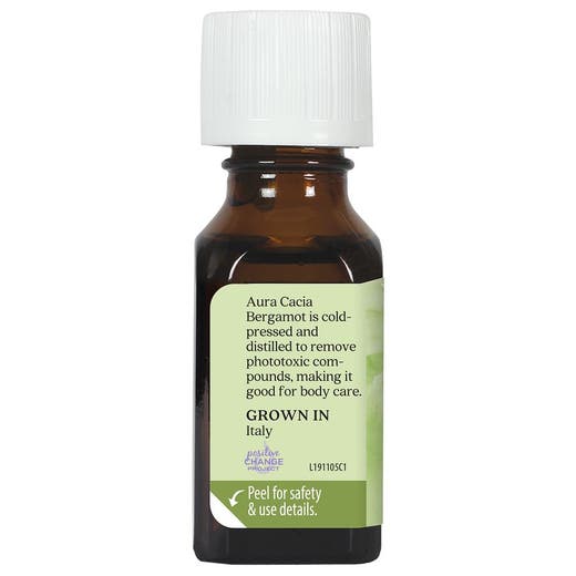 Aura Cacia Aura Cacia Bergaptene-Free Bergamot Essential Oil 0.5 Fl. Oz