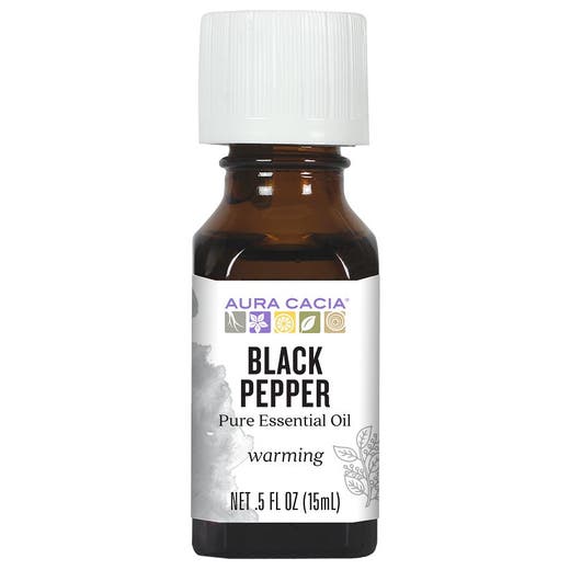 aura cacia Aura Cacia Black Pepper Essential Oil 0.5 fl. oz