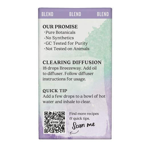 Aura Cacia Aura Cacia Breezeway Essential Oil Blend Boxed 0.25 Fl.oz
