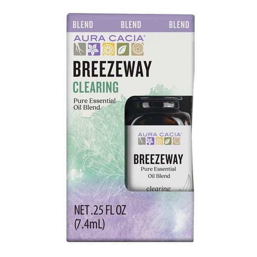 aura cacia Aura Cacia Breezeway Essential Oil Blend Boxed 0.25 fl.oz