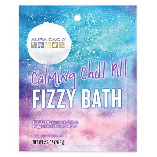 aura cacia Aura Cacia Calming Chill Pill Fizzy Bath 2.5oz