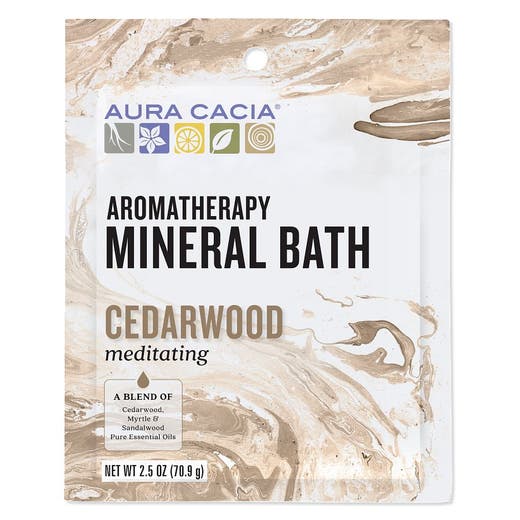 aura cacia Aura Cacia Cedarwood Mineral Bath 2.5 oz