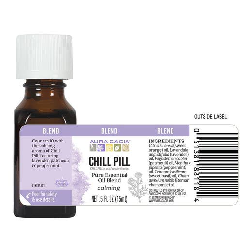 Aura Cacia Aura Cacia Chill Pill Essential Oil 0.5 Fl. Oz