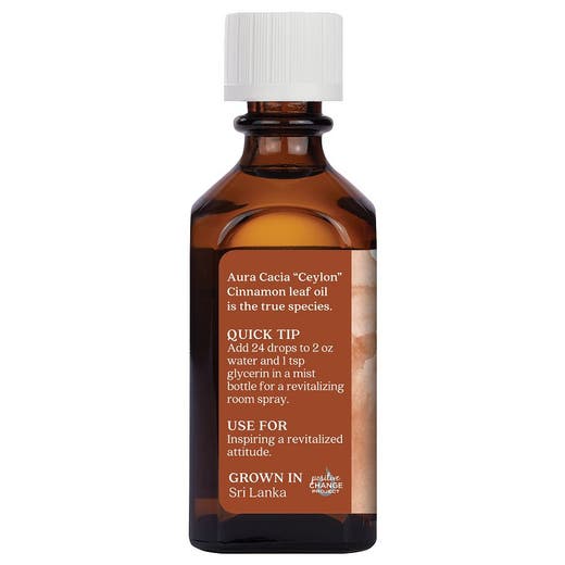 Aura Cacia Aura Cacia Cinnamon Leaf Essential Oil 2 Fl. Oz
