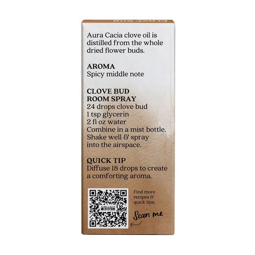Aura Cacia Aura Cacia Clove Bud Essential Oil Boxed 0.5 Fl. Oz
