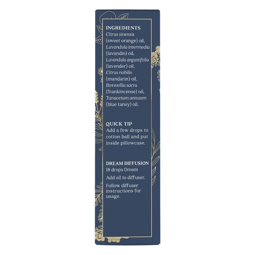 Aura Cacia Aura Cacia Dream Essential Oil Blend Boxed 0.25 Fl. Oz