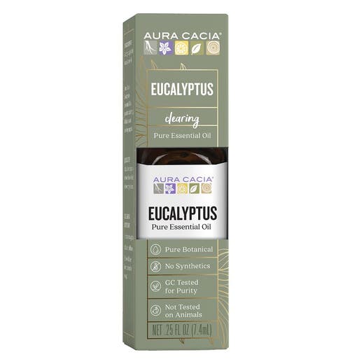 aura cacia Aura Cacia Eucalyptus Essential Oil Boxed 0.25 Fl. Oz