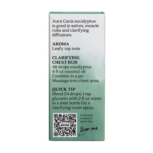 Aura Cacia Aura Cacia Eucalyptus Essential Oil Boxed 0.5 Fl. Oz